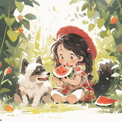 网红吃瓜动漫图片头像,动漫头像下的趣味人生 第2张 网红吃瓜动漫图片头像,动漫头像下的趣味人生 第2张